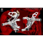 Adjustable rear set for Ducati 1199 Panigle